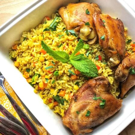 Aromatic Coconut Jollof Rice